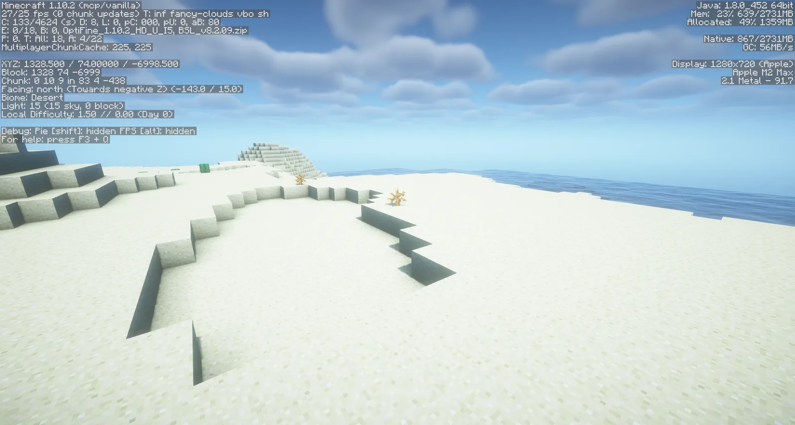 OptiFine 1.10.2 HD U I5