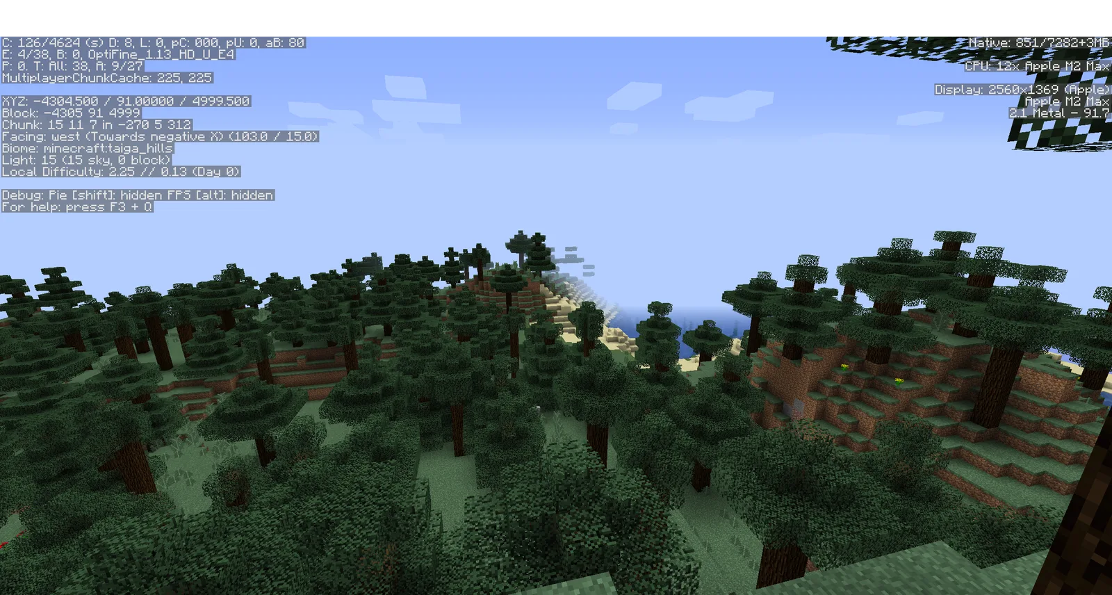 OptiFine 1.13 HD U E4