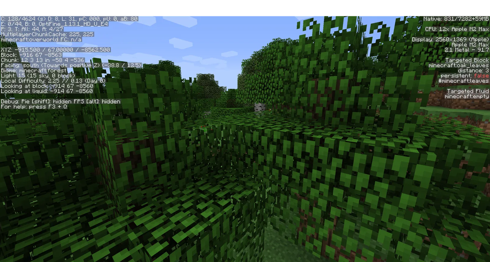 OptiFine 1.13.1 HD U E4