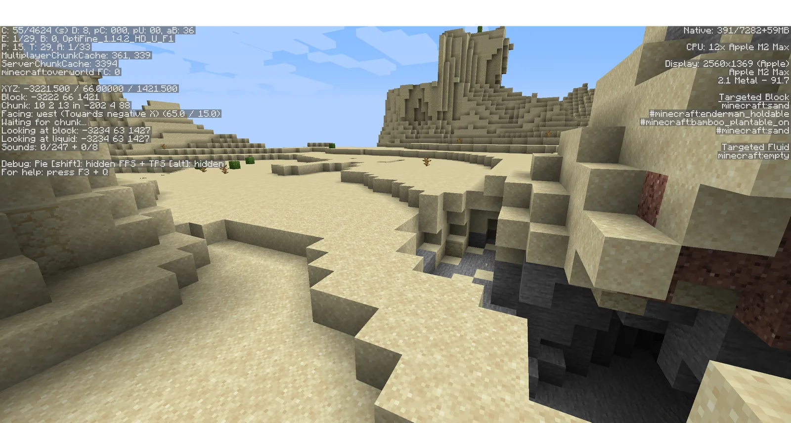 OptiFine 1.14.2 HD U F1