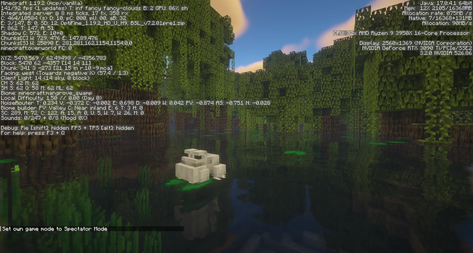 OptiFine 1.19.2 HD U H9