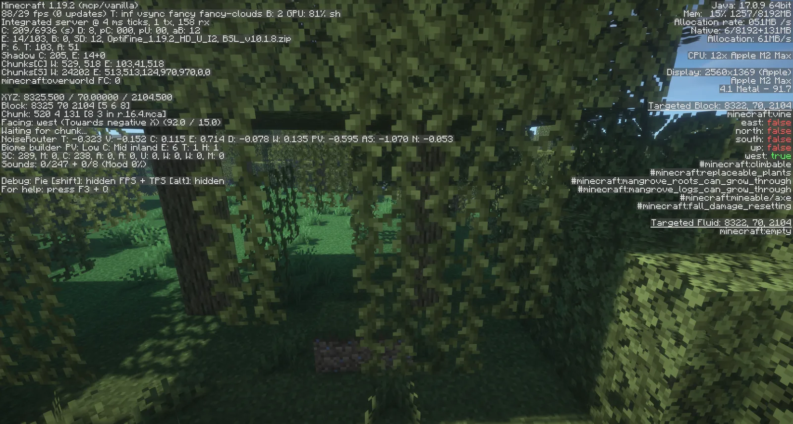 OptiFine 1.19.2 HD U I2