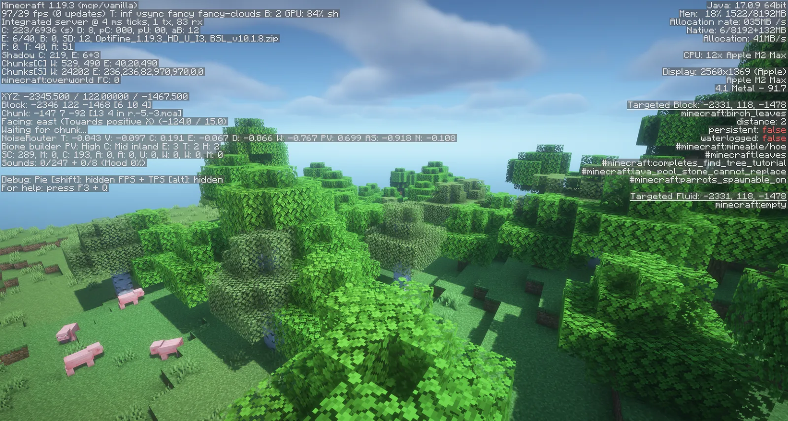 OptiFine 1.19.3 HD U I3