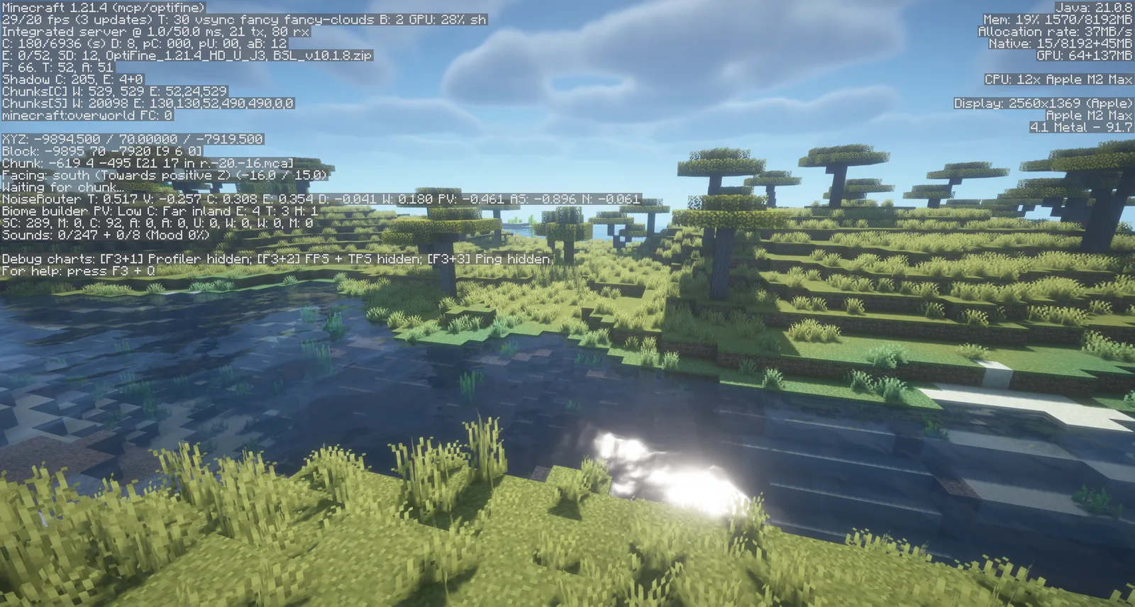 OptiFine 1.21.4 HD U J3