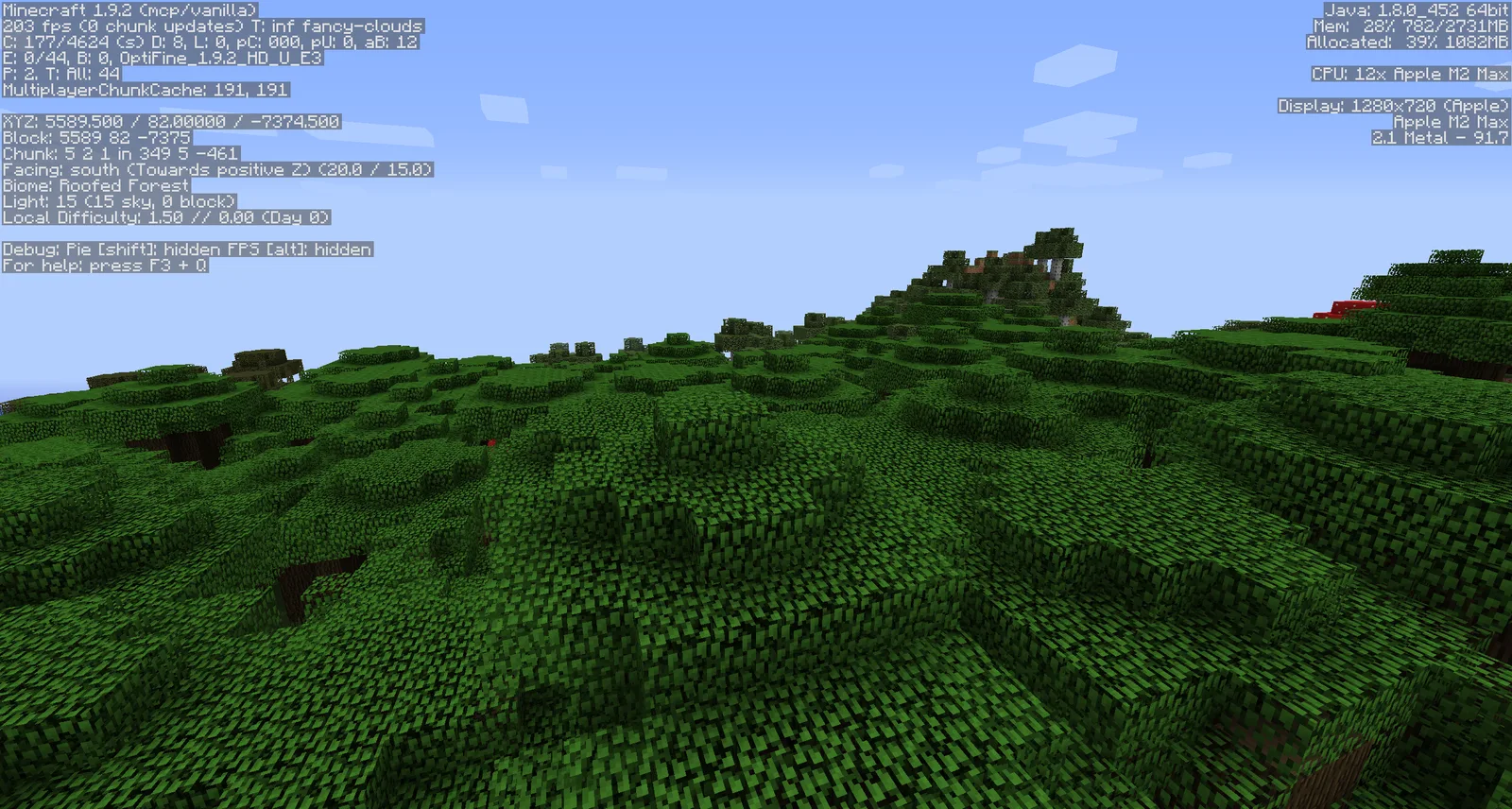 OptiFine 1.9.2 HD U E3