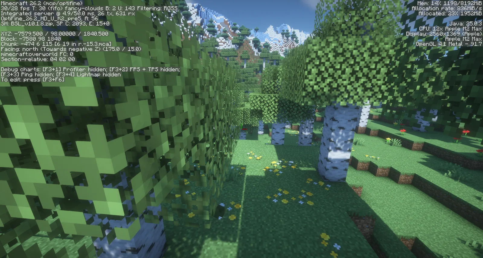 OptiFine 26.2 HD U K2 pre5